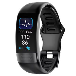 Montre intelligente P11 Plus <span class=keywords><strong>ECG</strong></span> PPG Moniteur de pression artérielle Moniteur d'oxygène Fréquence cardiaque Suivi de la température corporelle Étanche IP67 Tracker de forme physique - Product Image 1