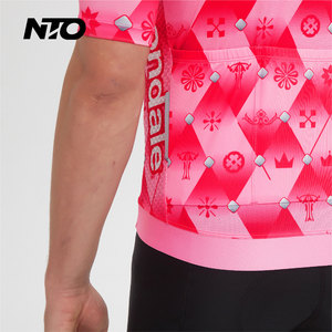 Maillot <span class=keywords><strong>de</strong></span> cyclisme style <span class=keywords><strong>Tour</strong></span> <span class=keywords><strong>de</strong></span> <span class=keywords><strong>France</strong></span> pour équipe professionnelle, coupe aérodynamique haute élasticité, respirant, séchage rapide, logo personnalisé OEM - Product Image 5