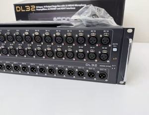 DL32 Caja de escenario de 32 entradas y 16 salidas con preamplificadores de micrófono Midas, interfaz óptica ADAT y mezclador digital multicore para rack - Product Image 6