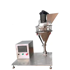 Remplisseuse automatique de poudre en spirale Machine de pesage doseuse de granulés de poudre Machine d'emballage intelligente quantitative
