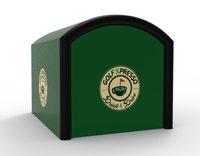 Équipement de salle de simulation de golf intérieur commercial avec capteur à double caméra, cabine de frappe et logiciel de style Golfzon pour bars et salles de sport