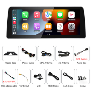 ID6ระบบ Android14 stwei 12.3นิ้ว ID8 ID7แบบไร้สาย UI สำหรับ BMW 3Series 4ชุด F30 M4 M3 F31 F32 F33วิดีโอ<span class=keywords><strong>รถ</strong></span>ยนต์ - Product Image 5