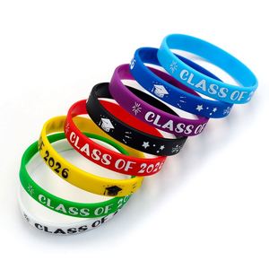 กำไลข้อมือรุ่น 2026 สายรัดข้อมือสำเร็จการศึกษา รุ่น 2025 ขอแสดงความยินดีกับผู้สำเร็จการศึกษา กำไลซิลิโคนสำหรับงานฉลองสำเร็จการศึกษา - Product Image 2