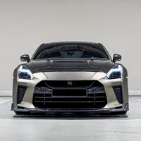 Pour le kit de modification de pare-chocs avant en Fiber de carbone véritable de la série Nissan GTR R35