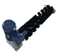 Brosse rouleau rotative, 5 pièces, pour convoyeur