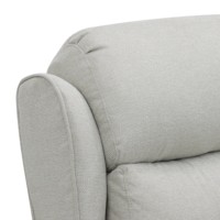 Geeksofa Chaise inclinable en tissu moderne et moderne pour meubles de salon