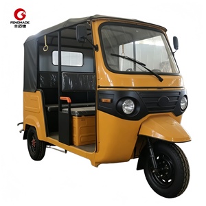 Venta Caliente de Fábrica, Precio Económico, Tuk Tuk Eléctrico de 4 Plazas con Asientos Dobles Opuestos, <span class=keywords><strong>E</strong></span> Rickshaw de Pasajeros, Taxi Automático de Tres Ruedas - Product Image 2