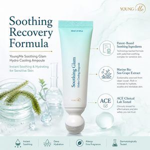 Korean Skin Care Youngme Pocket Cooling Recovery Ampoule Instant Soothe Intense Moisturize All Complexion Skin OEM Dropshipping - Product Image 2