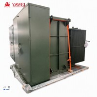Transformateur immergé dans l'huile Yawei 13,8 kV, transformateur de distribution triphasé monté sur socle MV&HV, 3000 kVA, poste de transformation 60 Hz