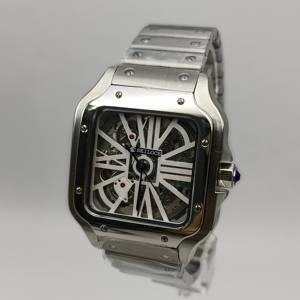 Montre de luxe SEILOCE avec logo, nouveau mouvement NH70, boîtier en acier inoxydable de 38 mm avec cadran ajouré résistant à l'eau - Product Image 2