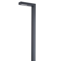 Éclairage LED extérieur pour routes et allées en alliage d'aluminium, résistant aux intempéries IP65, avec commande tactile et à distance, garantie 5 ans