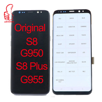 S8 plus le remplacement d'écran Pour Samsung S8 S8 Plus L'affichage D'affichage À Cristaux Liquides Écran Tactile avec cadre Pour samsung s8 plus écran d'affichage à cristaux liquides