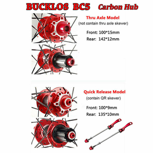 BUCKLOS อลูมิเนียมล้ออัลลอยด์26/27.5/29นิ้วจักรยานเสือภูเขาชุดล้อจักรยานส่วน - Product Image 2