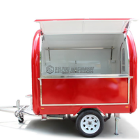 Petite remorque alimentaire, camion à tacos en plein air, stand de hot-dogs, kiosque alimentaire mobile, chariot de vente, carritos de comida en venta