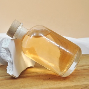 Botella <span class=keywords><strong>de</strong></span> licor <span class=keywords><strong>de</strong></span> vidrio transparente con tapón <span class=keywords><strong>de</strong></span> corcho, tapón hermético <span class=keywords><strong>para</strong></span> <span class=keywords><strong>vino</strong></span>, bebida, embalaje <span class=keywords><strong>de</strong></span> bebidas, 100ml, 250ml, 375ml, 500ml - Product Image 6