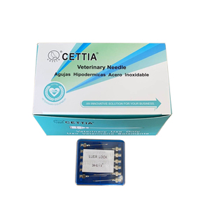 เข็มสเตนเลสสตีลสำหรับสัตวแพทย์ CETTIA KD402 แบบใช้ซ้ำได้ ขนาด 18G x 2 นิ้ว สำหรับใช้ใต้ผิวหนัง - Product Image 1