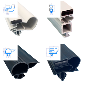 แถบยางพีวีซีสำหรับประตูตู้แช่เย็น ซีลประตูแบบรีดขึ้นรูป - Product Image 3