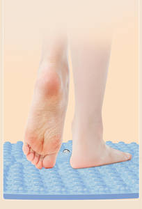 55cm Reflexologí<span class=keywords><strong>a</strong></span> 3D Pie Mat Masajeador con puntos de acupresión Material TPR Función de alivio del dolor - Product Image 4