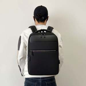 Wholesale Custom Print Logo MOQ 1 Stock Waterproof Oxford PU Material Zipper USB Business Travel 15.6 Inch Laptop <b>Backpack</b> - Product Image 6