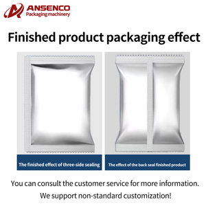 Machine d'emballage entièrement automatique pneumatique pour le remplissage de bâtonnets de miel, l'emballage de poudre et la fabrication de sacs en plastique alimentaire, nécessitant un compresseur d'air - Product Image 5