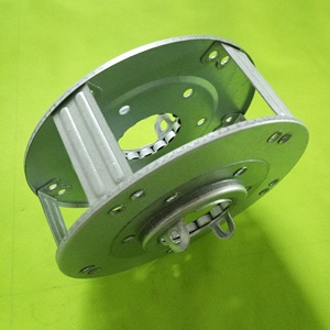 Fabrication d'accessoires de porte enroulable galvanisés pièces de liaison en fer composant de porte de <span class=keywords><strong>volet</strong></span> <span class=keywords><strong>roulant</strong></span> Boîte à ressort à perles en nylon - Product Image 3