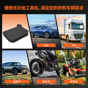 Kit de Reparación de Neumáticos Metálico de 24 Piezas, 530g, Herramienta de Emergencia para Auto y Moto, Mantenimiento Básico de Vehículos - Product Image 4