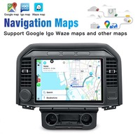 Autoradio STWEI Android 15 Carplay pour Ford Raptor F150 F250 F350 F450 2015-2021 Lecteur Multimédia GPS Navigation Unité Centrale