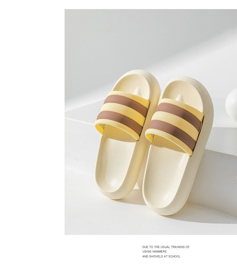 OEM Outdoor Non-slip PVC EVA Slippers Couple Bathroom Sandals Summer Slides Shoes