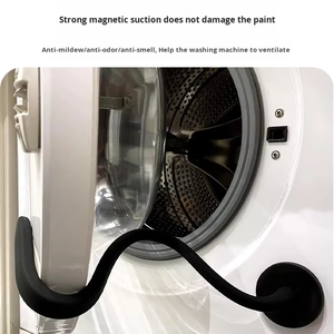Soporte Magnético Mayorista para Puertas de Lavadoras de Carga Frontal - Diseño Flexible de Fácil Instalación - Compatible con la Mayoría de Lavadoras y Puertas de Lavandería - Product Image 4