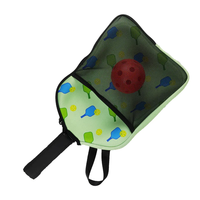 Sac de transport portable en néoprène à fermeture éclair pour raquettes de pickleball, conception personnalisée, pour usage extérieur