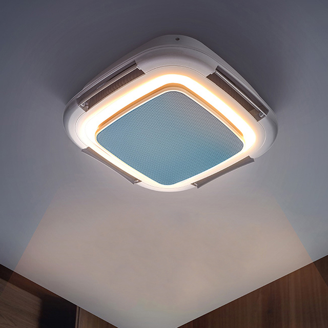 High End Bladeless Ceiling Fans Modern Smart Ceiling Fan With Lights and Remote Control