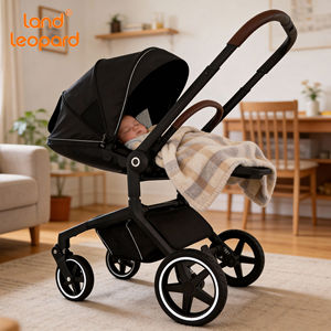 Yüksek kaliteli 3-in-1 otomatik katlanır bebek arabası yeni yeni çok fonksiyonlu bebek arabası - Product Image 1