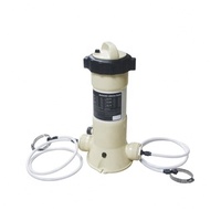 Désinfection de piscine de compteur de chlore Valved de chargeur de comprimés chimiques de CL-200 pour la piscine