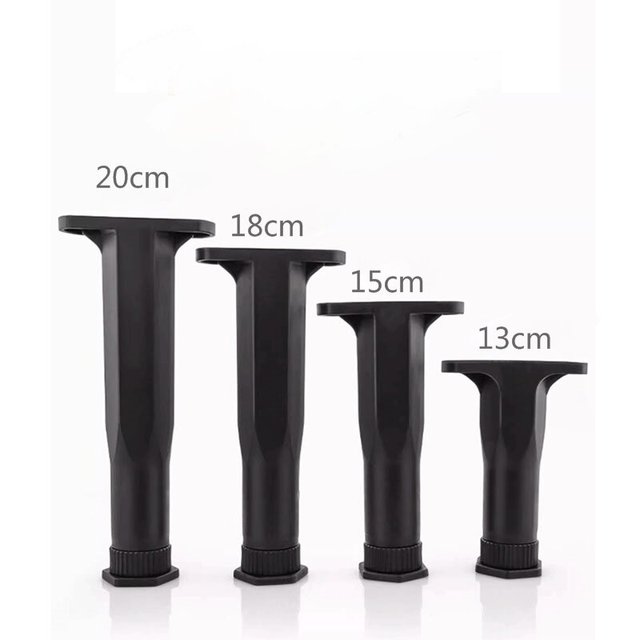 Factory Direct Sale Sofa Hardware Office Building Height Plastic Adjustable Table Base Feet