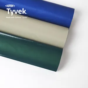 Dupont Tyvek Suede PU Coated Tyvek Fabric