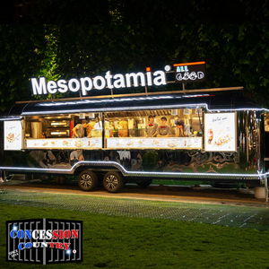 Chiosco di caffè Mobile grande piattaforma di rimorchio per alimenti per camion di rimorchio di birra carrello per caffè in legno - Product Image 2