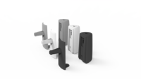 Diffuseur d'arômes de sortie d'air de voiture électrique rechargeable polyvalent pour 30ml, batterie au lithium