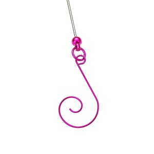 Festive Beaded <b>Hook</b> Christmas Tree Ornament DIY Kit - Metal <b>Hooks</b> for Holiday Decorations, Craft Supplies - Product Image 3