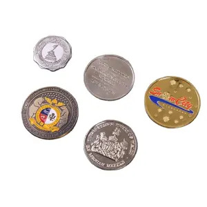 工厂高品质定制古董电镀销售金属硬币纪念品硬币促销
