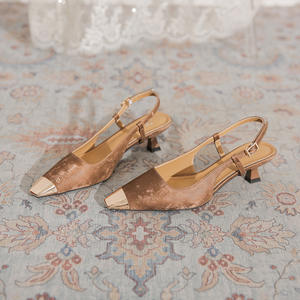 Zapatos de Tacón Alto para Oficina para Mujer y Zapatos Profesionales de Punta Puntiaguda con Tacón Medio para el Trabajo, Negocios y Ropa Formal - Product Image 4