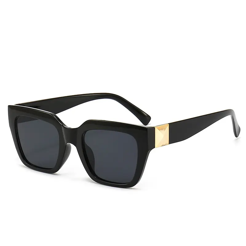 Новые стильные прохладные Квадратные Солнцезащитные очки UV для мужчин и женщин