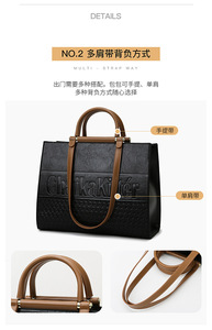 High Quality Designer <b>Bags</b> for Woman Crossbody Lady Luxury Handbag PU <b>Leather</b> Shoulder Clutch Embossed Handbags <b>Bags</b> - Product Image 6