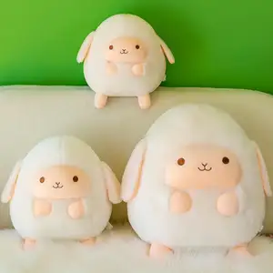 Kawaii Lembut Domba Bulat Boneka Mainan Hewan