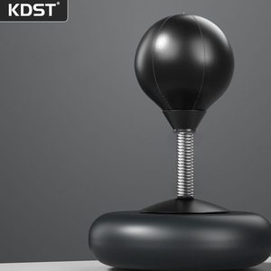 KDST Mini Entrenador de Reflejos de <span class=keywords><strong>Boxeo</strong></span> de Escritorio Ajustable de PU de Alta Resistencia para el Hogar, Oficina, <span class=keywords><strong>Gimnasio</strong></span>, Fitness, Alivio del Estrés y Práctica de Golpeo - Product Image 2
