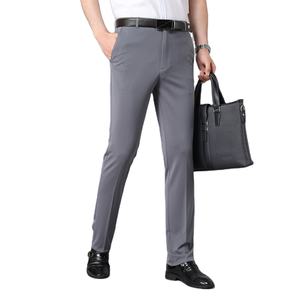 กางเกงลำลองขายาวสำหรับผู้ชายกางเกงขาตรงยืดได้ - Product Image 1