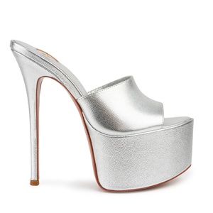 Sandali di Lusso da <span class=keywords><strong>Donna</strong></span> con <span class=keywords><strong>Tacco</strong></span> Alto, Design Elegante, Punta Aperta e Cinturino alla Caviglia, Alta Qualità, Moda Trendy per Estate e Autunno - Product Image 4