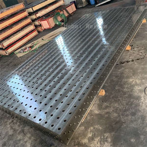 Mesa de soldadura 3D directa de fábrica de China 1000x800x200mm acero nitrurado hierro fundido CE - Product Image 6