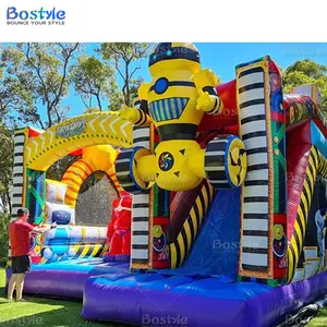 Inflatable Bounce House With Blower Castle Jumper Moonwalk Bouncer For Sale