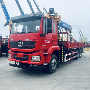 Camion Shacman 6X4 à <span class=keywords><strong>prix</strong></span> abordable avec <span class=keywords><strong>grue</strong></span> télescopique de 12 à 14 tonnes - Product Image 4