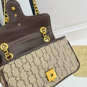 Bolso de Cadena Compacto para Mujer al por Mayor, con Logotipo c, Bolsos Versátiles de Inspiración Vintage, Bolso de Hombro y Bandolera de Lujo para Mujer - Product Image 2